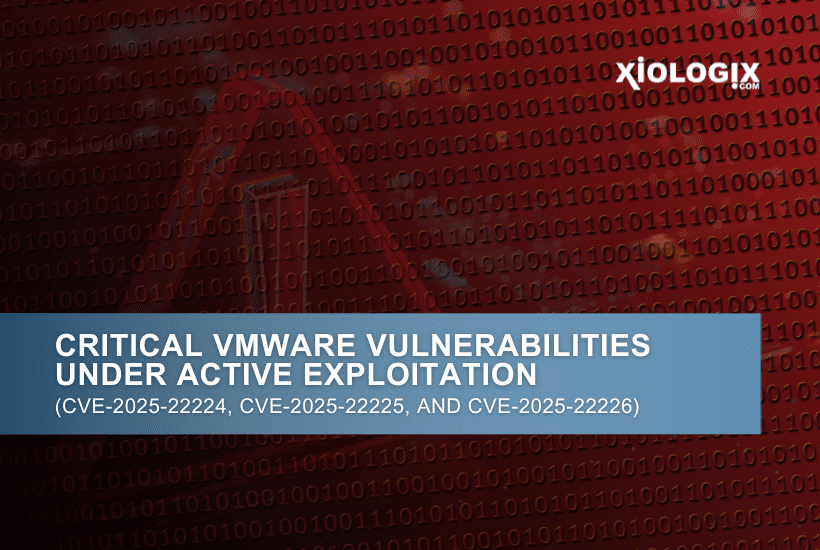 VMware ESXi, Workstation, and Fusion Vulnerabilities Pose Active Threat (CVE-2025-22224, CVE-2025-22225, CVE-2025-22226)