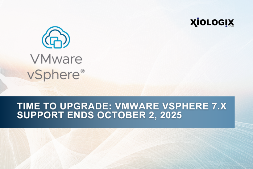 Time to Upgrade: VMware vSphere 7.x Support Ends October 2, 2025