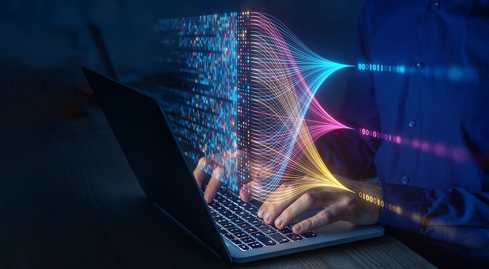 Data,Science,And,Big,Data,Technology.,Scientist,Computing,,Analysing,And